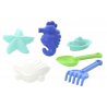 Zestaw foremek morskich + Łódka łopatka i szpadelek