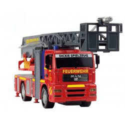 DICKIE SOS Straż pożarna City Fire Engine Światła Dźwięk Woda