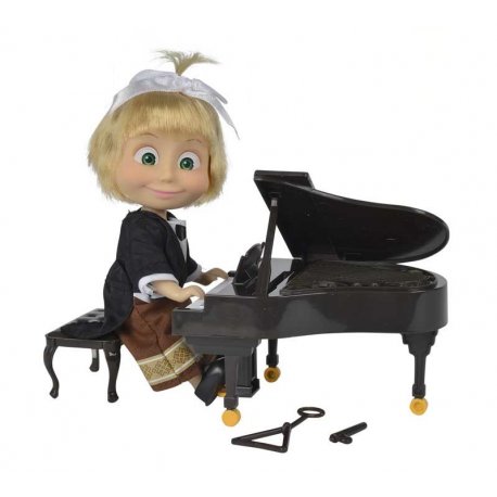 SIMBA Laleczka Masza Pianistka z instrumentami