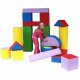 Mega Klocki Piankowe Przedszkolny, Rehabilitacyjny zestaw 19 el. NOVA