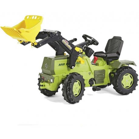 Rolly Toys Traktor na Pedały Farmtrack z Biegami Mercedes Benz 3-8lat + Łyżka