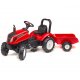 Traktor na pedały Land Master z przyczepą Nowość 2017
