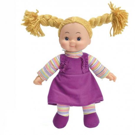 Simba Lalka Pyzatka Szmacianka - Fioletowa Sukienka