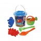 Wader Zestaw Piaskowy Wiaderko sitko foremki 7 elementów