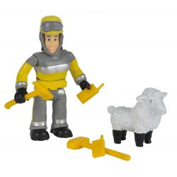 Simba Strażak Sam Figurka Elvis i Owieczka Wolly Akcesoria
