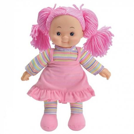 Simba Lalka Pyzatka Szmacianka - Jasno różowa Sukienka