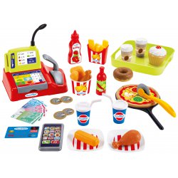 Ecoiffier Zestaw Produktów spożywczych 20 elementów