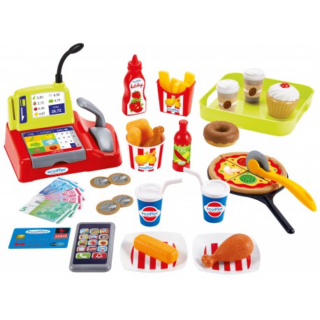 Ecoiffier Zestaw Produktów spożywczych 20 elementów