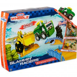 Slammin'Racers Arena do wyścigów + autko śmieciarka Little Tikes