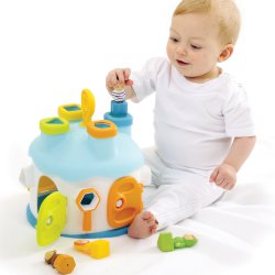 Smoby - Cotoons Sorter Domek kształtów Niebieski