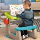 Smoby Tablica stolik Dwustronna biurko z ławeczką Flamastry kreda