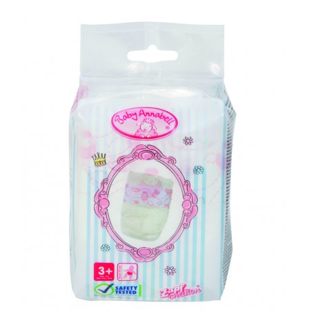 Komplet pieluszek pampersów Baby Annabell