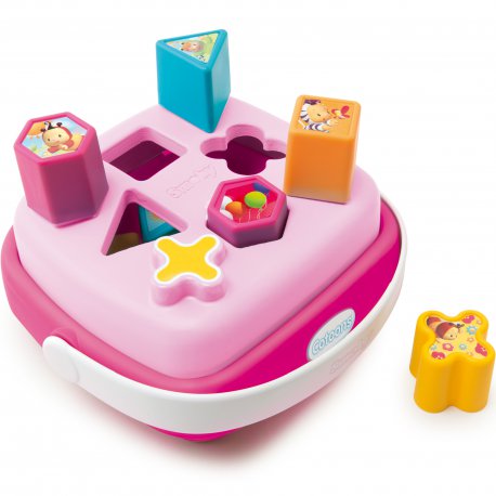 Smoby Cotoons Koszyk z sorterem Różowy