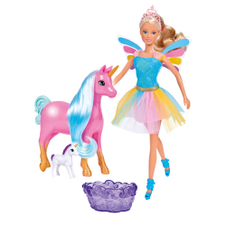 SIMBA Lalka Steffi Love z Jednorożcem w Ciąży