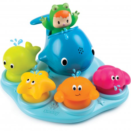 Zabawka Do Kąpieli Wesoła Wyspa Fontanna Smoby Cotoons
