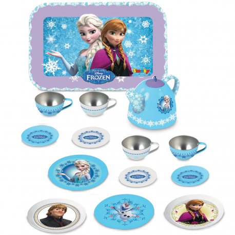 Smoby Frozen Kraina Lodu Zastawa Metalowa