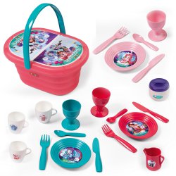 Smoby Koszyk Piknikowy Enchantimals z akcesoriami
