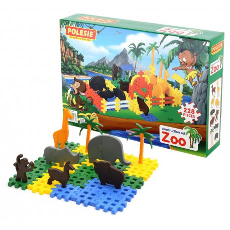 Wader QT Klocki ZOO 228 elementów