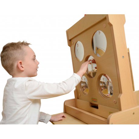 Sensoryczna Tablica Ścienna Zabawowe Lusterka Masterkidz