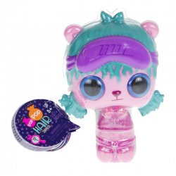 Pop Pop Hair Surprise - Zestaw z laleczką i pupilkiem 3w1 - Snooze- Seria 1