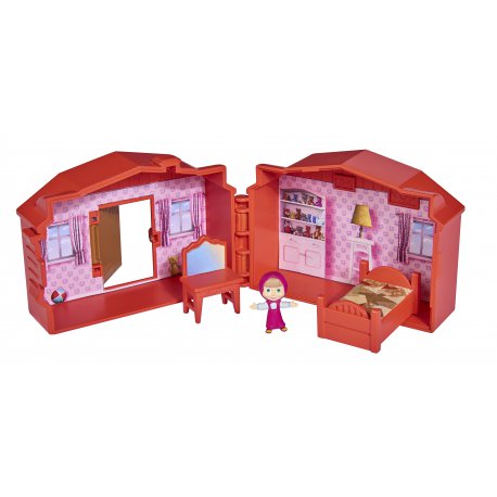 SIMBA Masza i Niedźwiedź Mini Zestaw Brązowy