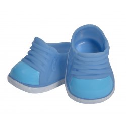 Buciki Dla Lalki New Born Baby Niebieskie