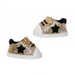 Tenisówki Buciki dla Lalki Baby Born Złote