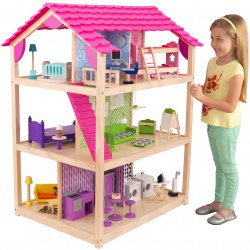Duży Drewniany Domek Dla Lalek KidKraft