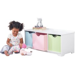 KidKraft Drewniana komoda 3 pojemniki na zabawki Nantucket