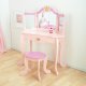 Drewniana Toaletka Księżniczki z Lustrem i Krzesełkiem Kidkraft
