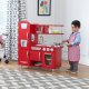 Duża Drewniana Kuchnia Dla Dzieci Kidkraft Vintage Czerwona