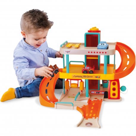 Garaż Vroom Planet Cars Parking Dla Dzieci Smoby