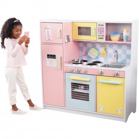 KidKraft duża Pastelowa kuchnia drewniana