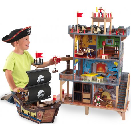 Forteca Piratów KidKraft wielka Statek wieża