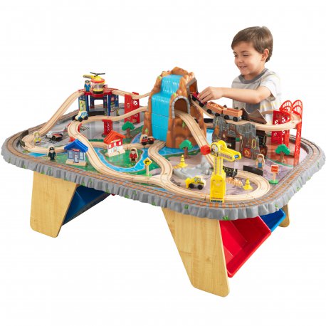 Drewniana kolejka nad przełęczą Waterfall Junction KidKraft