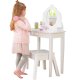 KidKraft Drewniana Toaletka z krzesełkiem dla dziewczynek