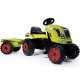 Claas Traktor Na Pedały z Przyczepką Dla Dzieci Smoby