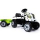 SMOBY Traktor na pedały Farmer XL Krówka z przyczepą - Łaciaty