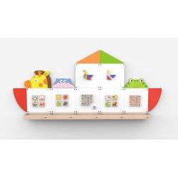 VIGA System Tablic Edukacyjnych Arka Noego Zestaw z Akcesoriami