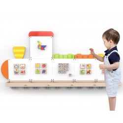 VIGA System tablic edukacyjnych - Lokomotywa z Akcesoriami