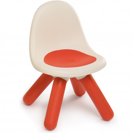 Krzesełko z oparciem Smoby w kolorze czerwonym
