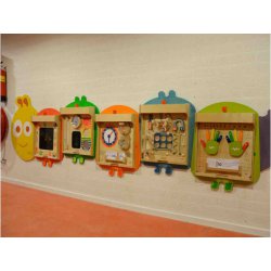 System Do Montażu Tablic Masterkidz Flex - Gąsienica zestaw 5 tablic