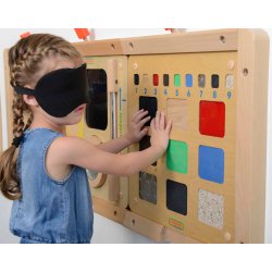 Tablica Edukacyjna Rozpoznawanie Materiałów + Listwy do montażu