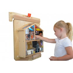 Tablica Sensoryczna Domek Z Luster + Listwy do montażu