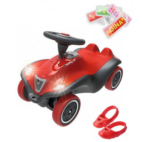 BIG JEŹDZIK PCHACZ BOBBY CAR NEXT + OCHRONKI I TABLICA REJ.