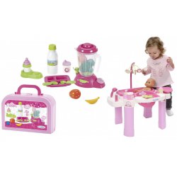 Ecoiffier Zestaw Opiekunka Wanienka Posiłek 25 el