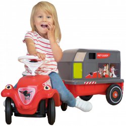 BIG JEŹDZIK ODPYCHACZ BOBBY CAR CLASSIC PRZYCZEPKA