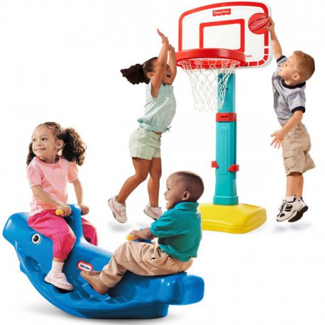 LITTLE TIKES BUJAK HUŚTAWKA KOSZYKÓWKA REGULOWANA
