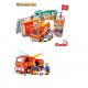 SIMBA Strażak SAM Remiza + Wóz Strażacki Jupiter