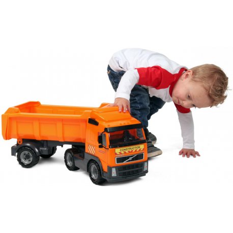 WADER Gigant Duża Ciężarówka Wywrotka 59cm XXL